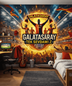 Galatasaray Taraftar Atmosferi Stadyum Duvar KaÄÄ±dÄ±