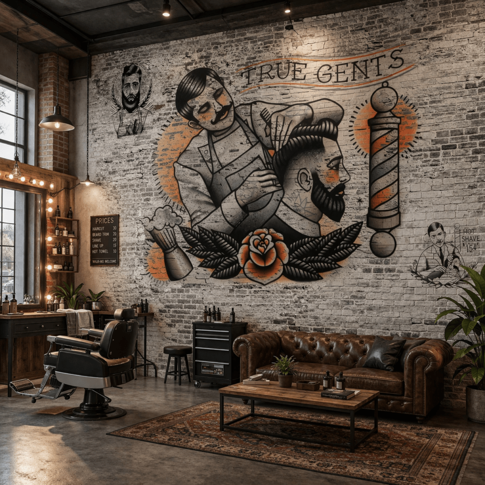 Vintage Berber Sanatı Duvar Kağıdı